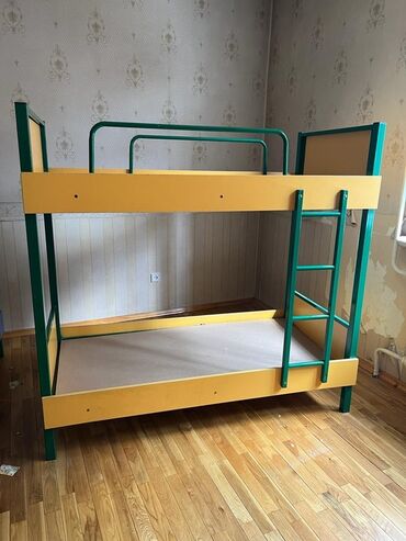 двухъярусная кровать трансформер в бишкеке: Двухъярусная кровать с прочной конструкцией, выполненная в ярких