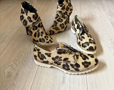 Kompleti: Ženska obuća – set različitih modela - Čizme/ankle boots sa leopard — 5