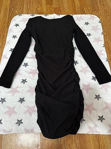 boho tunike: Predivna crna haljina dugih rukava koja ima zabice sa strane jako je — 2