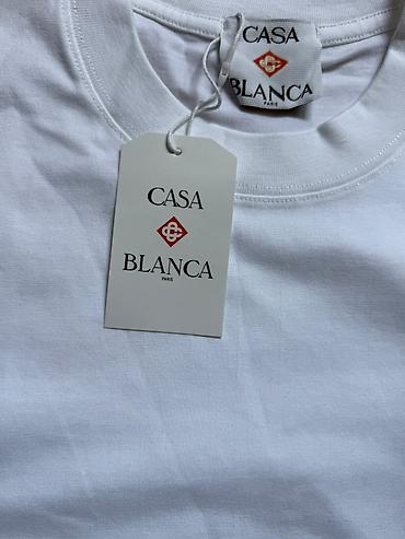 versace zeleni: Casablanca “Casa Blanca Paris” majica kratkih rukava - Model: bela — 4