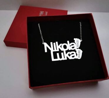 Ogrlice: Ogrlica sa dva imena 3600izrada 7 dana — 11