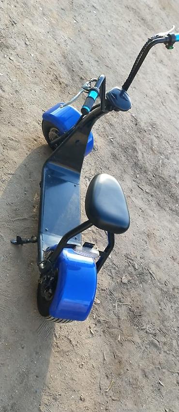 Elektrikli samokatlar: Elektrik skuter – fat-təkərli, oturacaqlı model — 1