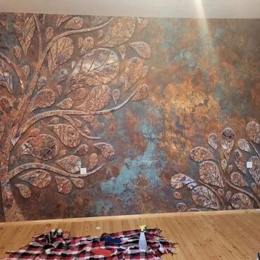 Kağız oboylar: Oboy ustası. mənzil və ofislərdə oboy (divar kağızı ustası) işlərinin — 4