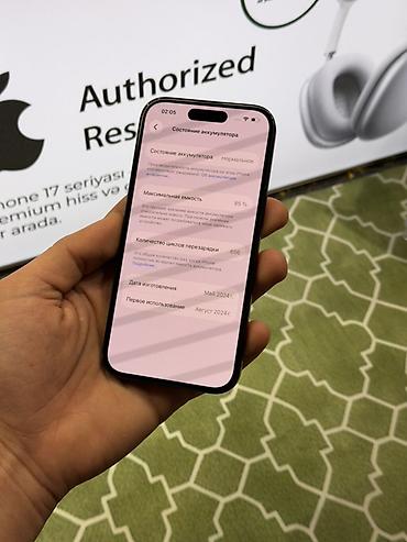 Apple iPhone: IPhone 15, 128 GB, Qara, Face ID — 12