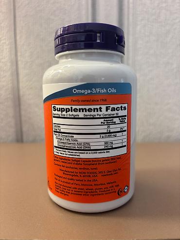 distille: Məhsul: NOW Omega-3 Fish Oil – Molekulyar distillə olunmuş balıq yağı — 2