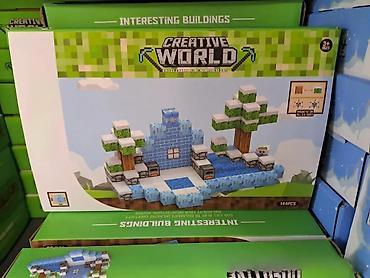 steve madden tigraste patike: Magnetne kocke za sklapanje od 144 dela – Hit proizvod Minecraft — 1