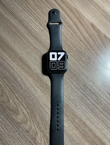 скупка сломанной техники: Смарт‑часы Apple Watch 6 (кейс темный, ремешок черный силиконовый)