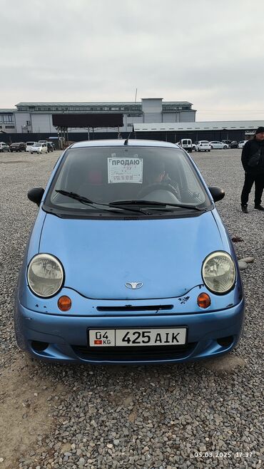 запчасти daewoo nubira: Daewoo Matiz: 2007 г., 0.8 л, Механика, Бензин, Хэтчбэк