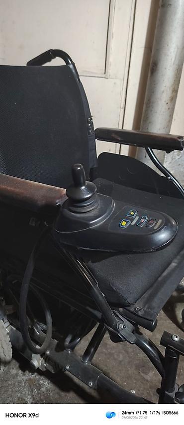 Медтовары: Elektrik təkərli arabası - İdarəetmə: Sağ qoltuqaltısında joystick — 2