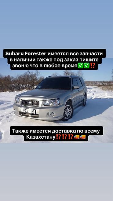 forest: Накладка на бампер Subaru, Б/у, Оригинал — 1