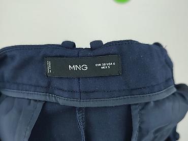biale flared jeans: MNG Suit, Spodnie materiałowe damskie, rozmiar M — 4