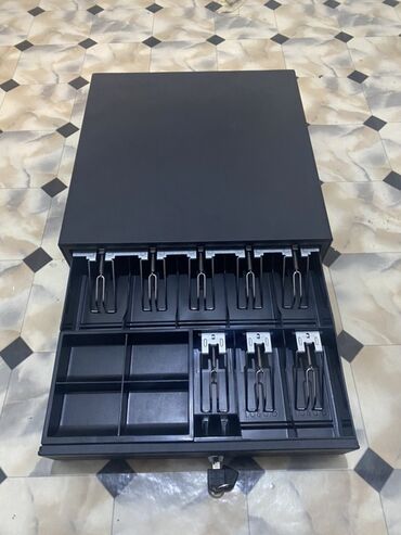 ящик для документов: Кассовый денежный ящик для магазина/кафе - Цвет: черный