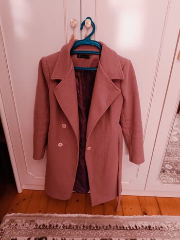 şuba palto: Пальто цвет - Розовый