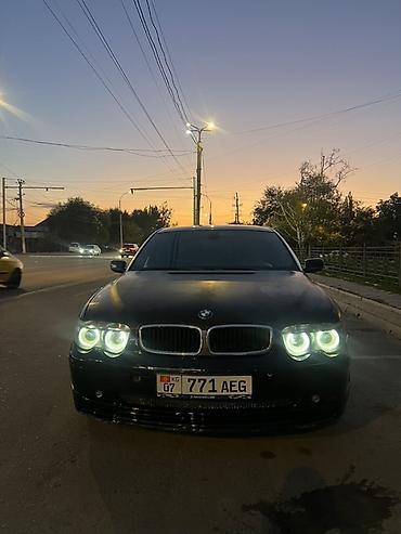 унаа тетиктери: BMW 7 series: 2002 г., 4.4 л, Автомат, Бензин, Седан — 1