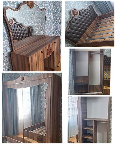 Yataq dəsti satılır 400₼.matrası yoxdur.Umumi 3,4 aydır istifadə