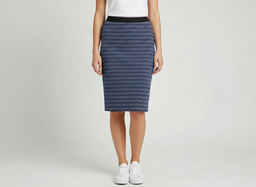 jeansowe spódniczka rozkloszowane: Spódnica damska, rozmiar L