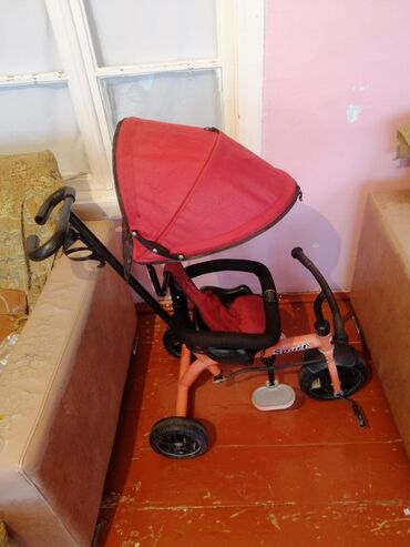 трехколесный велосипед для взрослых: İşlənmiş Üç təkərli Uşaq velosipedi 12", sürətlərin sayı: 1, Pulsuz çatdırılma