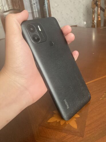 телефоны кыргызстан: Xiaomi, Redmi A1 Plus, Б/у, 32 ГБ, цвет - Черный, 2 SIM