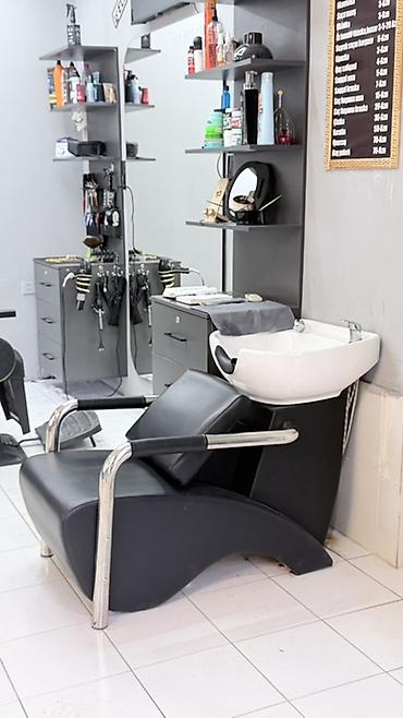 cən su: Salon üçün saç yuma kreslosu və lavabo modulu - Komplekt: ergonomik — 3