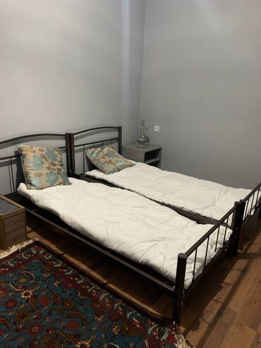 1 neferlik carpayilar: Новый, Односпальная кровать, Без подьемного механизма, Без матраса, Без выдвижных ящиков, Азербайджан