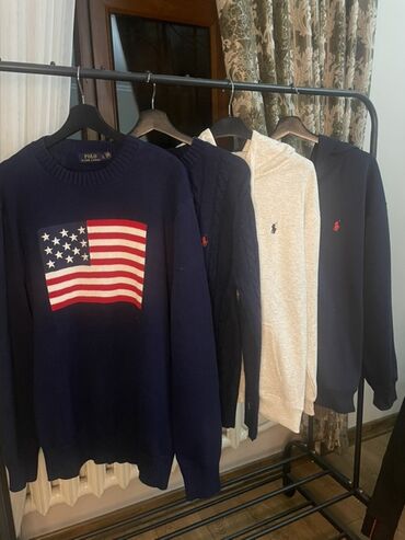 вязанная кофточка: Эркектердин толстовкасы, M, L, XL, Polo Ralph Lauren, Жаңы, Өзү алып кетүү, Акылуу жеткирүү