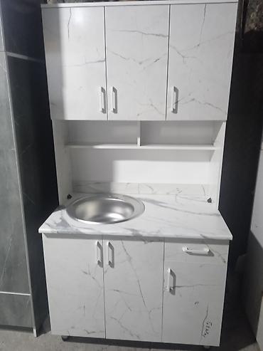 silver kitchen: Кухонный гарнитур, Новый, цвет - Серый, ДСП, Самовывоз, Бесплатная доставка, Платная доставка — 3