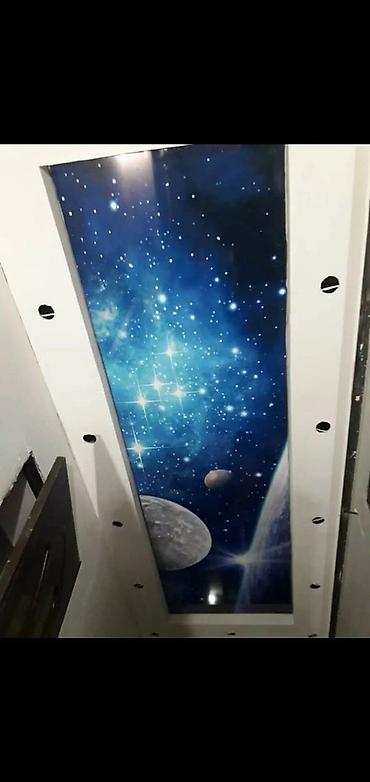 Натяжной потолок: Натяжной потолок Матовое, Глянцевое, 3D потолки Бесплатный замер, Гарантия, Монтаж — 6