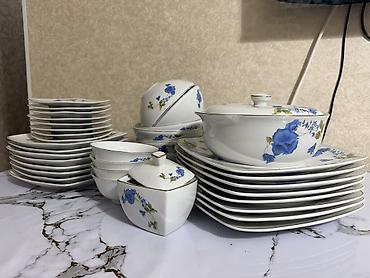 сейф бу: Продаю набор посуды, фарфор — 3