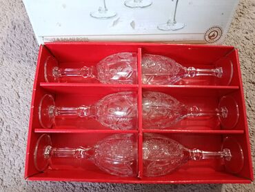 силиконовая форма: Бокалы, цвет - Белый, Стекло, Набор из 6 шт.