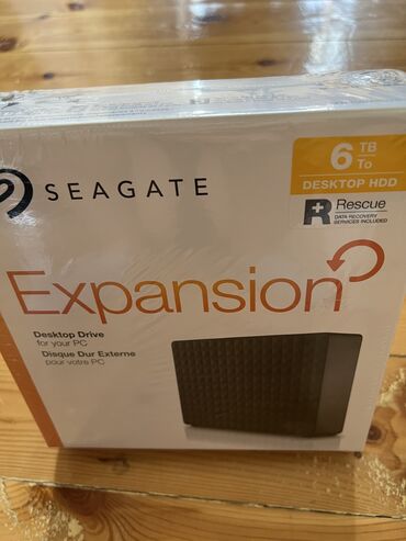 Жесткие диски, переносные винчестеры: Новый внешний жесткий диск Seagate 6tb.
External HDD 6tb