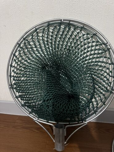 охотничий нож: Подсак для рыбалки с круглой рамой - Круглая металлическая рама из