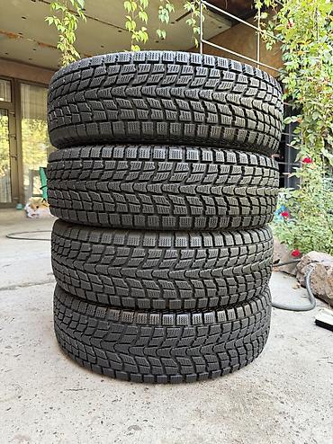 Шины 215 / 80 / R 15, Зима, Б/у, Комплект, Легковые, Япония, DUNLOP