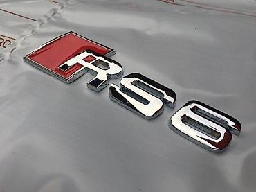bronza za cunkove: NATPIS ZNAK AUDI RS6 - METALNI | Viber — 4