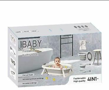 BABY 4u1 sklopivi set za kupanje - Komplet obuhvata: sklopivu kadicu — 1