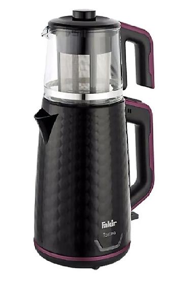 caydan caynik: №: 4654 Məhsulun adı: Elektrik çaydan Fakir Tastea Tea Maker Black — 1