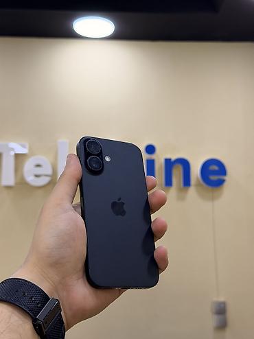 iphone 2ci əl: IPhone 16, 128 GB, Black Titanium, Face ID, Kredit, Zəmanət — 1