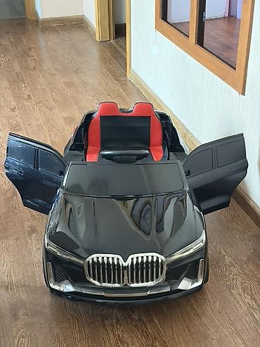 usaq masini: Uşaq üçün elektrikli minik avtomobili – “Super Car X7” - Korpus: qara — 1