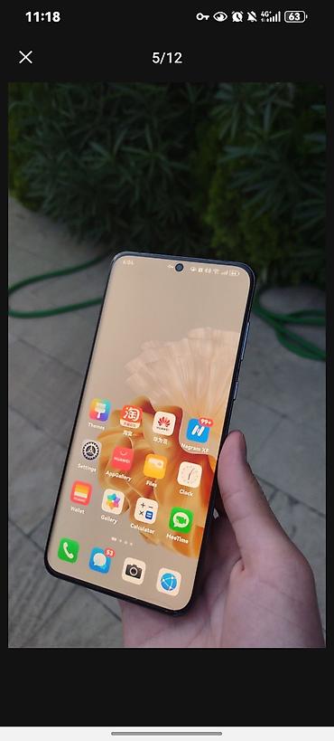 samsung tab s5e: Huawei P60, 256 GB, rəng - Qara, Sənədlərlə — 3