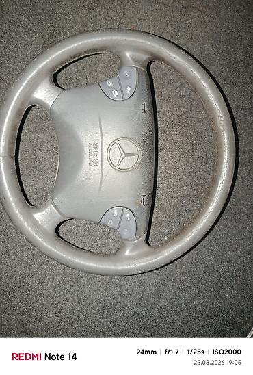 Руль Mercedes-Benz 2001 г., Колдонулган, Оригинал, АКШ