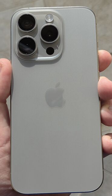 Apple iPhone: IPhone 15 Pro, 256 GB, Natural Titanium, Face ID — 2