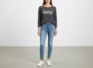 sweter z odkrytymi ramionami zara: Zara, Women's blouse, size L
