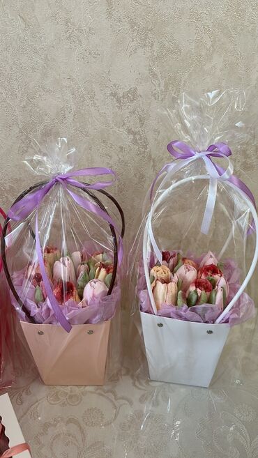 Sifarişlə əl işləri: Zefirden hazirlanan yumusaq dadli zerersiz lyeli gul buketleri — 8