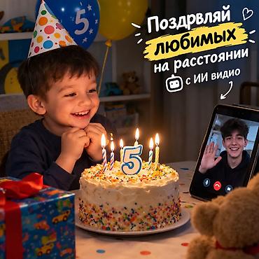 smart open: Поздравляте родных через ИИ видио Если услуга интересует напишите мне — 1