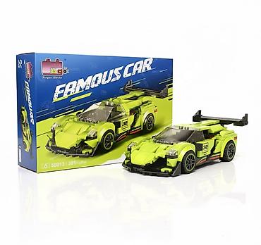 Игрушки: Конструктор Pingso Blocks “FAMOUS CAR” — спортивный суперкар - Серия — 1