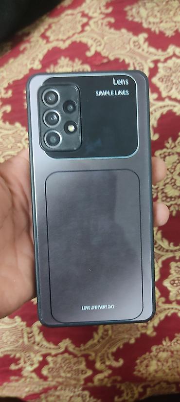 ses yaz: Samsung Galaxy A52, rəng - Qara, Barmaq izi — 2