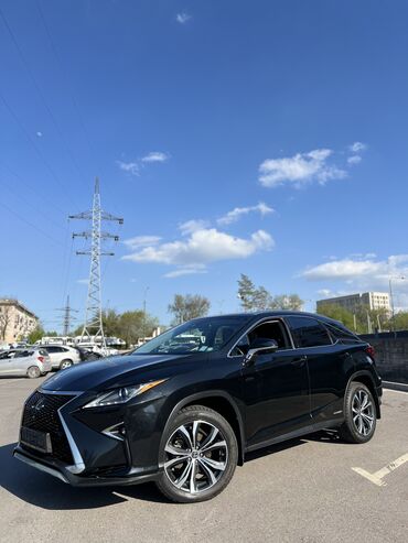 продаю лексус rx: Lexus RX: 2019 г., 3.5 л, Автомат, Гибрид, Жол тандабас