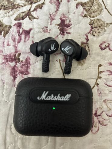 Наушники: Вкладыши, Marshall, Новый, Беспроводные (Bluetooth), Для переговоров