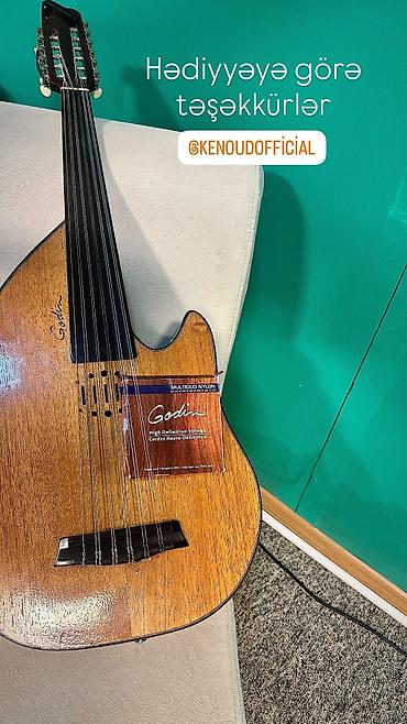 Akustik gitaralar: Godin Ud Türkiyədə yığılıb. İstifadə olunan ağaclar: Maun, Ladin və — 4