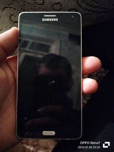 sim nomreler: Samsung Galaxy A7 2018, 4 GB, rəng - Boz, Sensor, İki sim kartlı