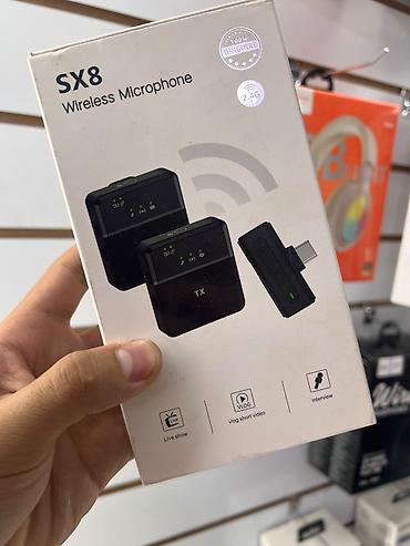 умный голосовой переводчик: Беспроводной микрофон SX8 (2.4G) Комплект: - 2 передатчика TX с — 1